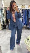 Pantalon denim bleu KXPA0042 KKS