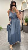 Robe longue bleu M2397A MR