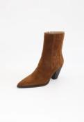 Bottines santiag en cuir camel LAURENCE EMILIE K