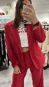 Veste blazer rouge M6225G MR