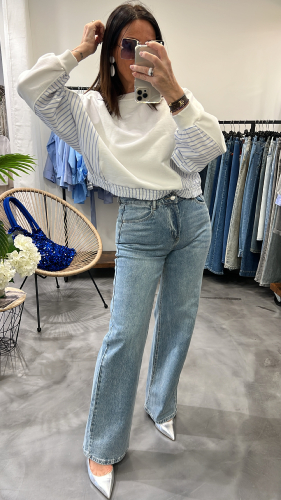 Pantalon jeans pailleté 51043239 MM