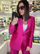 Veste blazer rose satin Jacinta 30407113
