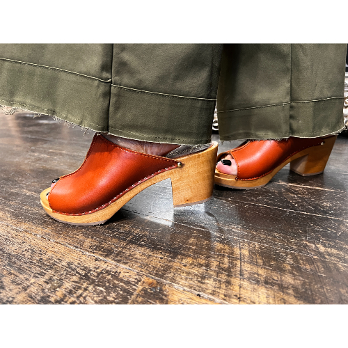 Sabot ouvert Julia Cognac