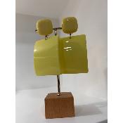 Boucles Oreilles lola Jaune 