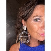 Boucles Oreilles transparent 