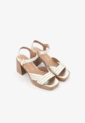 Sandales MELINA PLATINE EmilieK