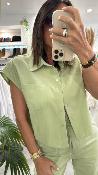 Chemise menthe RISE G&M