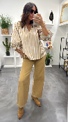 Pantalon jeans camel PAPHOS LPE