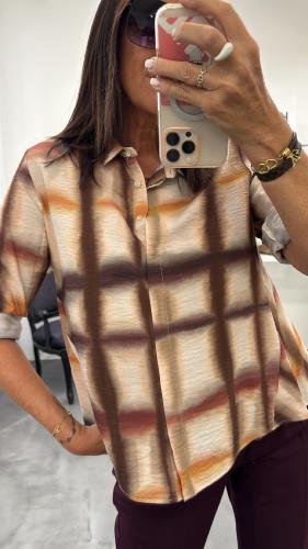 Chemise colorée effet froissé CHP7KGG IMPERIAL  