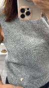 Pull sans manches gris MANDA LPE