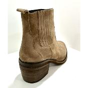 Bottines tiag cuir taupe DK50