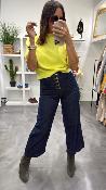 Pull manches courtes jaune fluo M3025857 IMPERIAL
