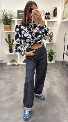 Jeans large brut S38M0305 Souvenir 