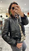 Bomber simili noir 50034449