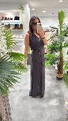 Robe longue anthracite REGIS G&M