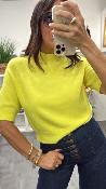 Pull manches courtes jaune fluo M3025857 IMPERIAL