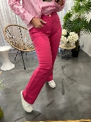 Pantalon jeans flare fushia SONNY