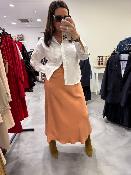 Jupe midi Terracotta  GALVY