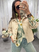 Chemise à motifs "Beets" WWU032 NT
