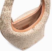 Sac hobo Manelle léopard beige WU