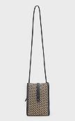 Sac mini bandoulière raphia WBU002 NT