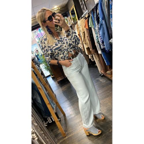 Jeans denim bleu clair Augustin