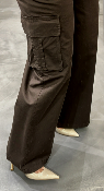 Pantalon cargo chocolat KSPA7629 KKS