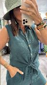 Chemise émeraude REGLISSE G&M