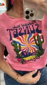 Tee shirt rose TESS MHJ
