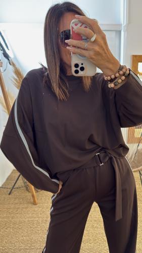 Sweat-shirt marron FI32KHZ IMPERIAL 