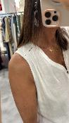 Chemise sans manches blanche DELILAH 442988