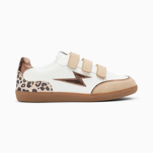 Basket blanc et beige LAURETTE WU BK2785