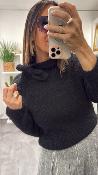 Pull col nœud noir MRK691 MR