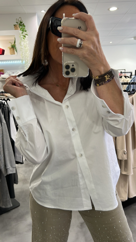 Chemise oversize blanche 51002195