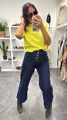 Pull manches courtes jaune fluo M3025857 IMPERIAL