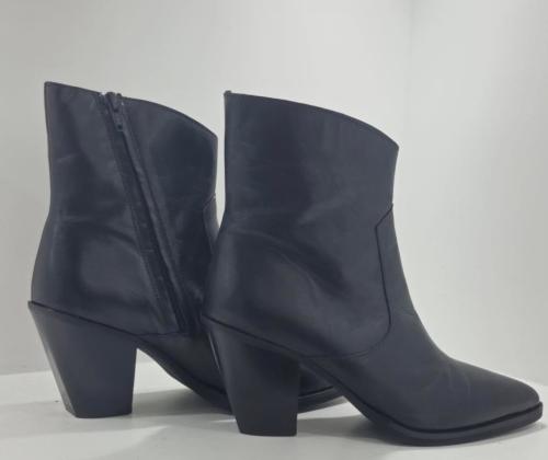Bottines tiag cuir noir BRETI S004 