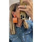 Boucles Oreilles lola Orange