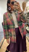 Manteau à carreaux VIGOUREUSE