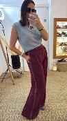 Ensemble tailleur bordeaux bande côté 52315529 MM