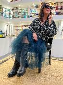 Jupe longue tulle paillettes 10610752 BELL