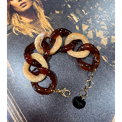 Bracelet maillons ivoire Balthazar 