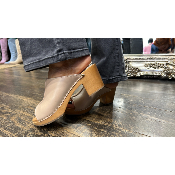 Sabot ouvert Julia beige