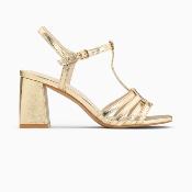 Sandales  talon ALEX or 2773 WU