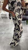 Pantalon large à motifs 053-212031 BSB 