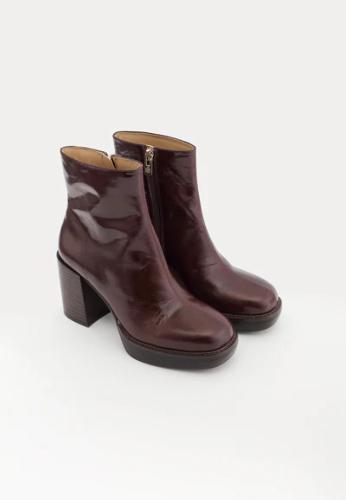 Bottines plateforme marron CLEA EMILIE K