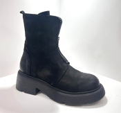 Bottines cuir noir RF8036