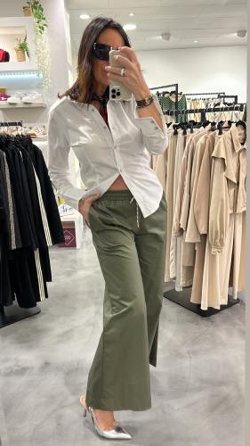 Pantalon coton kaki KXPA0231 KKS