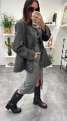 Veste Blazer oversize gris JQ44KEE IMPERIAL