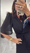 Robe longue noir PERSE G&M