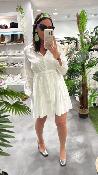Robe chemise courte blanche PRALINE G&M